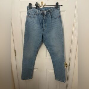 Levi's Light Blue 501 Denim Jeans